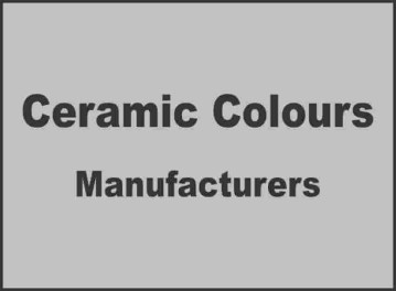 Ceramic Color Manufacturers